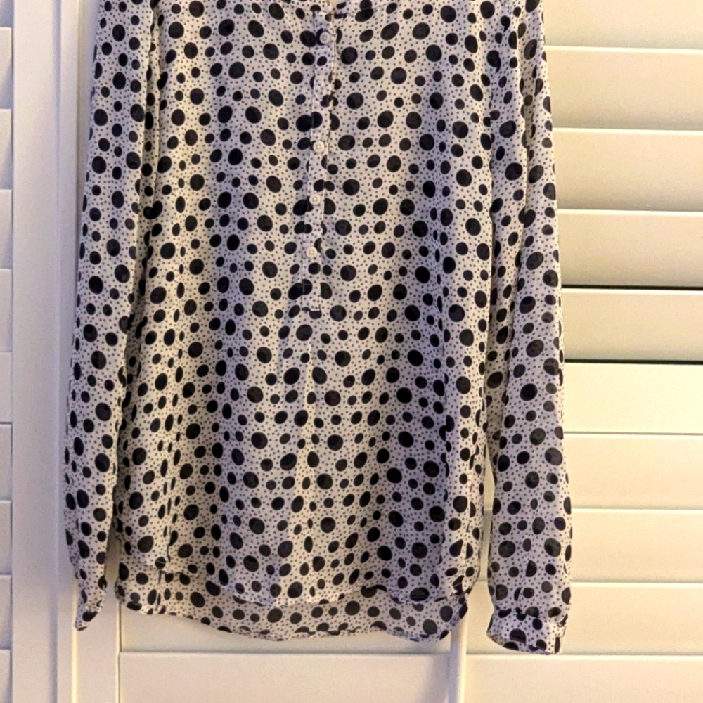 EUC Ann Taylor Loft, XS, Navy & White